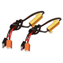 2 X H7 50W 6ÃŽÂ© LED Canbus Load Resistor Warning Canceler Decoder Light Error Hot