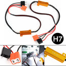 2 X H7 50W 6ÃŽÂ© LED Canbus Load Resistor Warning Canceler Decoder Light Error Hot