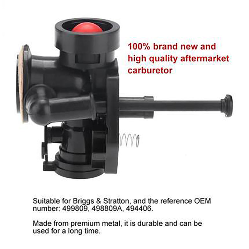 1x Carburetor Kit For Briggs & Stratton 499809 494406 497619 m Gca21 Garden Best