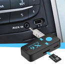 1set Wireless Bluetooth ABS AUX Audio Stereo Music Home Car Receiver Adapter Hot