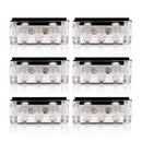 6 X 3 LED Red And Blue Car Dash Flash Flash Emergency Police Warning Lig Hot