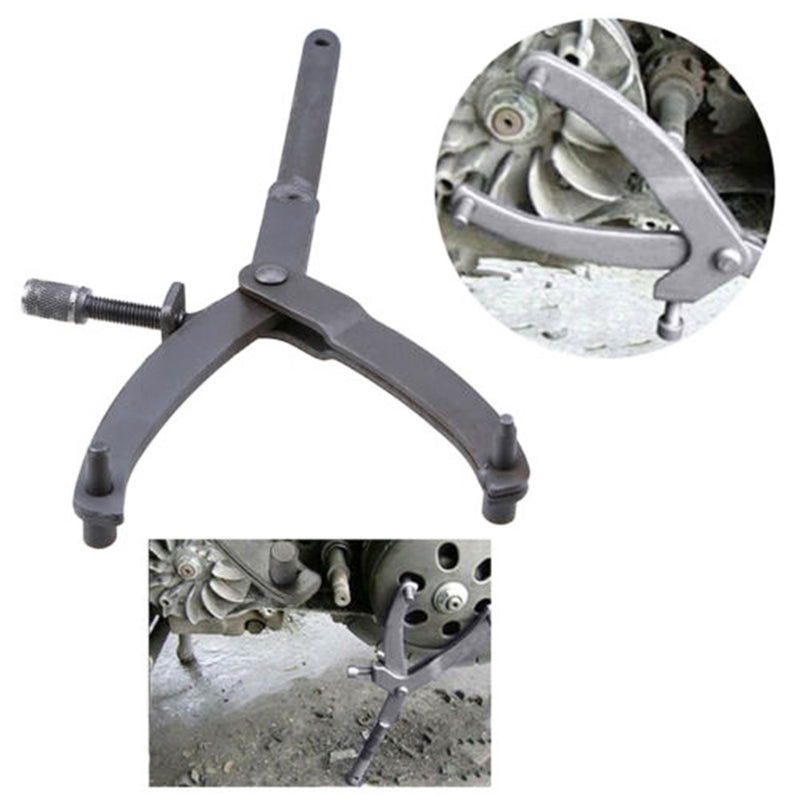 1 x Motorcycle Clutch Flywheel Pulley Sprocket Spanner Wrench Holder well Best