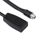 1x 12Pin Car Female Audio AUX Input Adapter Cable Wire For BMW E46 1999-2006 Hot