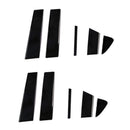 10 * Window Pillar Posts Trim Cover Molding For Mazda 6 Atenza 2014-2018 Hot