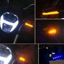 4 x Motorcycle LED Turn Signal Lamp Sequential Flowing Indicator Lights Hot