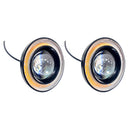 2 x Lamp White Angel Eye Halo Ring DRL Bulbs 2PCS COB LED Fog Light Best