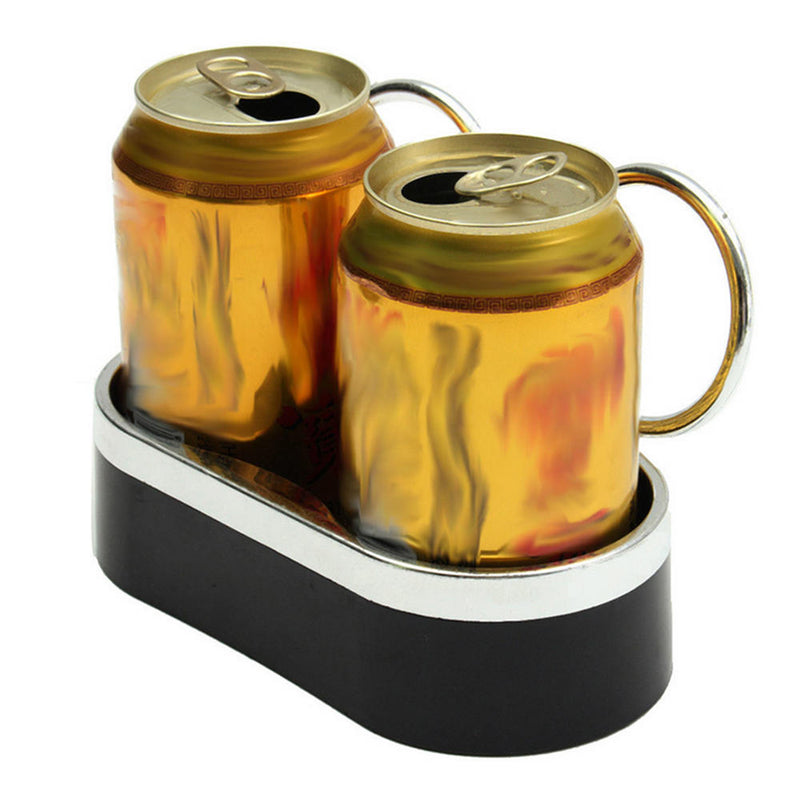 1 xDual Folding Drink Cup Holder For Boat Marine Car RV Truck SUV Adjustable Hot