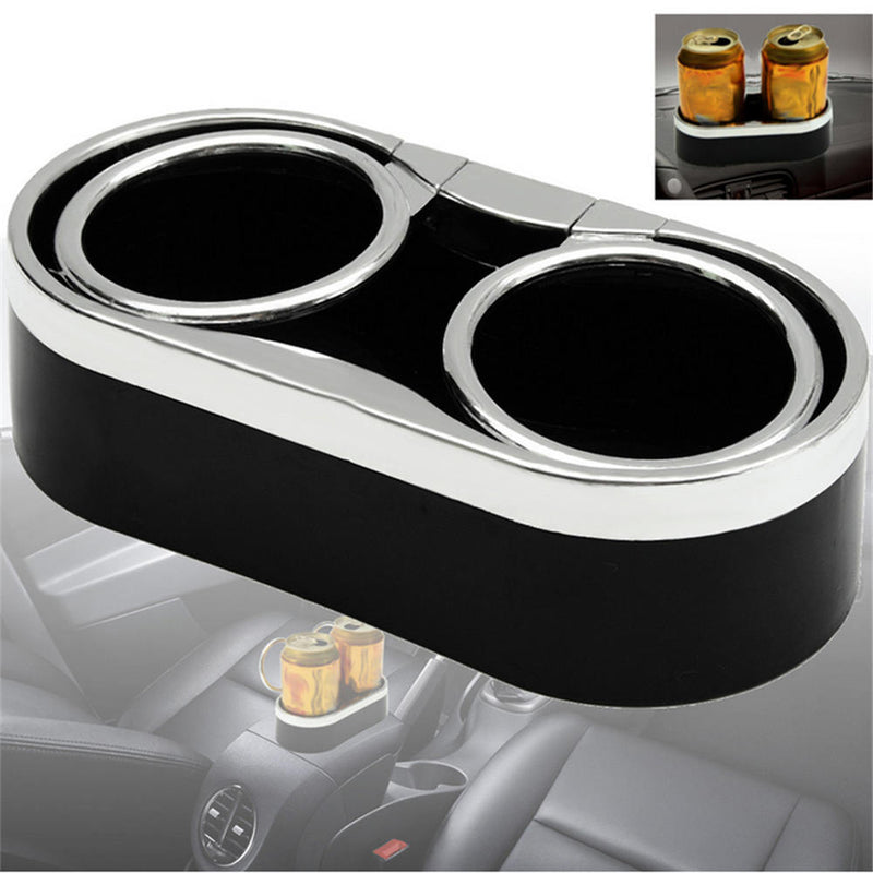 1 xDual Folding Drink Cup Holder For Boat Marine Car RV Truck SUV Adjustable Hot