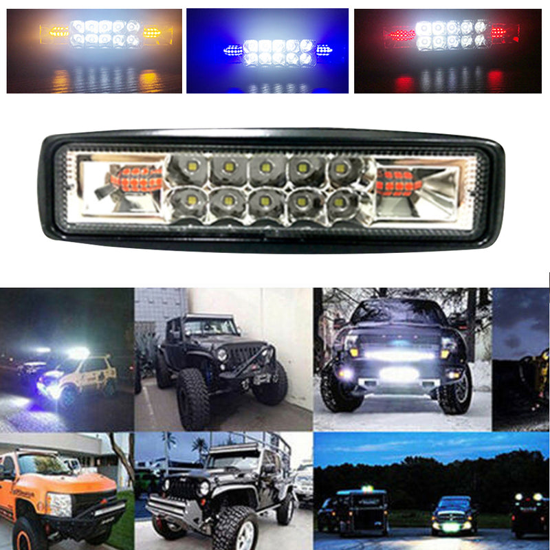 1 x 48W LED Work Light Flood Beam Bar Car SUV Off Road Driving Fog Lamp Hot