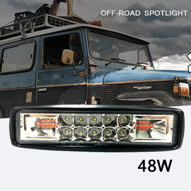 1 x 48W LED Work Light Flood Beam Bar Car SUV Off Road Driving Fog Lamp Hot