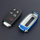 1 set Car Key Fob Chain For Jeep Dodge Chrysler Keychain Ring Accesso Hot