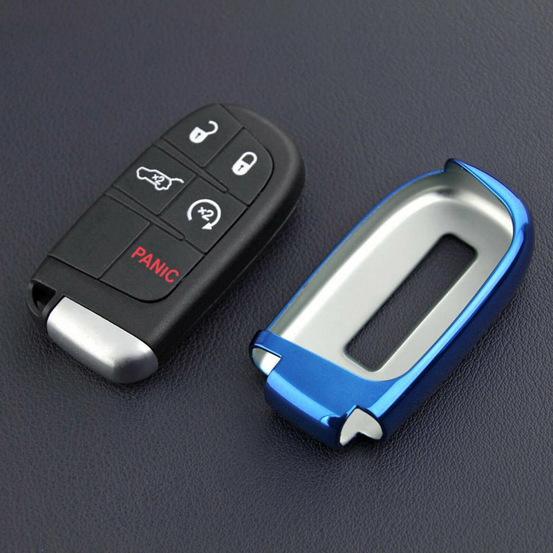 1 set Car Key Fob Chain For Jeep Dodge Chrysler Keychain Ring Accesso Hot