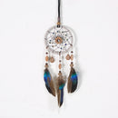 Catchers Bells Wind-Chimes Attrape-Reves Hanging-Dream White Craft Diy Car