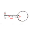 1 Boat Bimini Top Quick Release Pin 1/4" with Pull Ring 316 Marine Stainless Hot