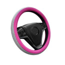1x ink Car Steering Wheel Cover Decor 38cm 15" Bling Rhinestone Diamond Girl Hot