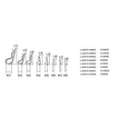 100x Carbon Steel R-type Wave Card Latch Bolt Cotter Pin Plated Good Tools