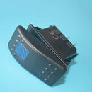 1 x Red LED Rocker Switch ON OFF ON DPDT 12V 24V waterproof For Car boat Hot