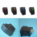 1 x Red LED Rocker Switch ON OFF ON DPDT 12V 24V waterproof For Car boat Hot
