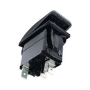 1 x Red LED Rocker Switch ON OFF ON DPDT 12V 24V waterproof For Car boat Hot