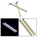2 x Bright COB White Car LED Lights for DRL Fog Driving Lamp Waterproof New