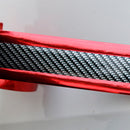 1x Red PVC Car Front Rear Bumper Edge Guard Strip Auto Exterior Accessories New