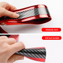 1x Red PVC Car Front Rear Bumper Edge Guard Strip Auto Exterior Accessories New