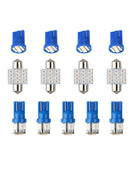 13 x Canbus LED Car Interior Inside Light Dome Trunk Map License Plate Lamp New