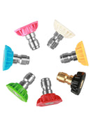 Pressure Power Washer Nozzle Spray Tip 5000PSI Craftsman 1/4" 7 PCS Hot