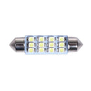10 X 41mm Festoon LED 3528 12SMD Light Bulb White Car Interior Dome Map Door Hot