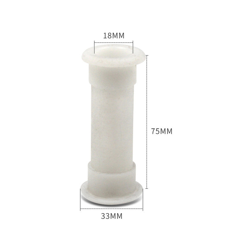 1 xNylon Motorwell Drain Tube With Plug Boat Marine Length 3.3CM Width 3.3CM Hot