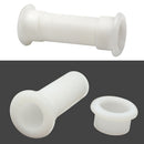 1 xNylon Motorwell Drain Tube With Plug Boat Marine Length 3.3CM Width 3.3CM Hot