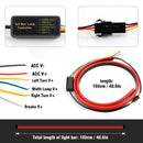 1 x Roofline LED Third High Brake Tail Light Kit Above Rear Windshield Nice