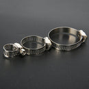 1 set Stainless Steel 8-38mm Hose Pipe Hoop Useful Hose Clamps Wire Assorted New