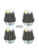 4 Pcs 54mm Motorcycle Oval Air Filter For Yamaha XS1100 XJR1200 XJR1300 Best