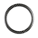 1 Fit For Mini Cooper R55 R56 R60 2007-2013 Carbon Fiber Steering Wheel Ring Hot