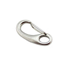 10 xStainless Steel Spring Snap Hook Clips Buckle Shackle Claw Marine Boat New
