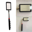 2x Stainless Steel Car Engine Chassis Telescopic Mirror Detect Auto Repair Tool
