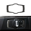 Carbon Fiber Headlight Switch Frame Trim * 1 For BMW 3 Series E90 E92 E93 Hot