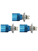 3 PCS Three Claw H4 LED Light For Motorcycle Motorbike Headlight Bulb Lamp Hot