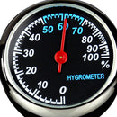 3x Mini Car Automobile Digital Clock Autowatch Automotive Thermometers Hygroma