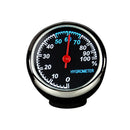 3x Mini Car Automobile Digital Clock Autowatch Automotive Thermometers Hygroma