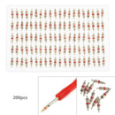 200 x Valve Cores Car Truck Replacement Tire Tyre Valve Stem Part Repair Hot