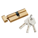 69mm Pure Copper Key Cylinder Bedroom Doors Lock Barrel High Security Anti Snap