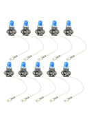 10* H3 Super Bright White Light Lamp Auto Car Halogen Bulb Headlight 12V 55W Hot