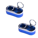 2 PCS Dual Adjustable Folding Drink Cup Holder For Boat Marine Car Truck New