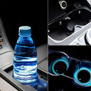 Car Boat Cup Holder LED Solar Auto Light Up Red Interior Mat Coaster 2 PCS Hot