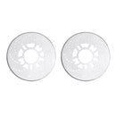 6x Aluminium Disc Brake Cover Vehicle Wheel Decorative Rotor Cross Drill Hot