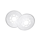 6x Aluminium Disc Brake Cover Vehicle Wheel Decorative Rotor Cross Drill Hot