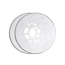 6x Aluminium Disc Brake Cover Vehicle Wheel Decorative Rotor Cross Drill Hot