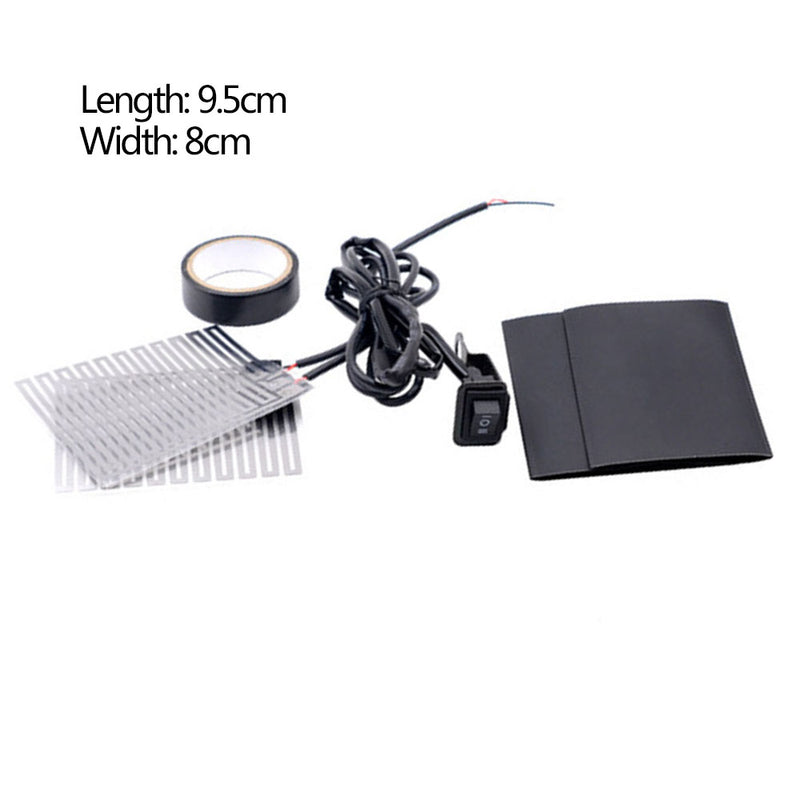 1 Universal 12V Motorcycle Hot Heated Grips Inserts Handle Handlebar Warmer New